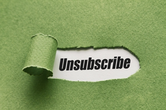 unsubscribe email template